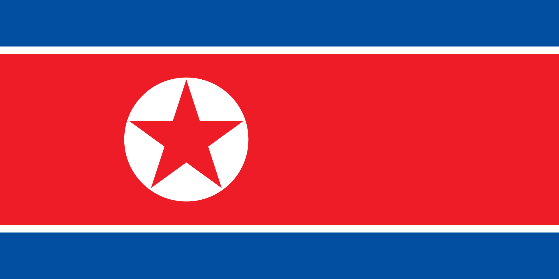Vlag van North Korea