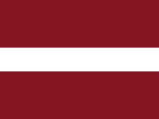 Vlag van Latvia